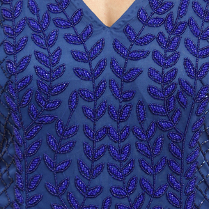 ชุดเดรสออกงานปาร์ตี้ผู้หญิง ดีไซน์สวยงามแบบอินเดีย ประดับเลื่อมวิบวับ เซ็กซี่ ทรงสั้น - Product Image 5