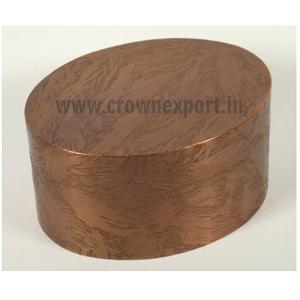 Urna de cremación de cobre con forma de ataúd grande, recuerdo de cenizas humanos y urna de Mascota, servicio funerario con acabado antiguo al mejor precio del mercado - Product Image 5