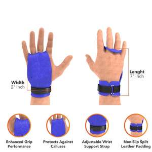 Top Selling Neoprene <b>Hand</b> <b>Grips</b> for Weightlifting Gym Breathable Palm Guard - Product Image 5