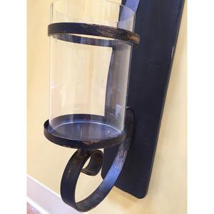 Candelabro de Pared Metálico, Portavelas Decorativo, Soporte de Pared para Velas, Decoración de Pared de Hierro para Sala de Estar, Adorno para el Hogar - Product Image 3