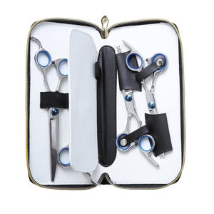 Juego de 5 Tijeras Profesionales para Cortar Cabello, Tijeras de Peluquería Japonesas para Estilistas, 5.5 Pulgadas, LA ELAHI - Product Image 3