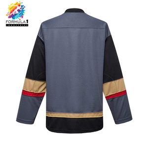 Jersey de Hockey sobre Hielo con Bordado Personalizado, Uniformes de Hockey Unisex para Adultos, Ropa para la Industria de la Fórmula 1 - Product Image 3