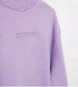 Sweat-shirt à capuche unisexe en molleton bouclette 100 % coton de haute qualité, gaufré, imperméable, à carreaux, vierge, vente en gros - Product Image 4