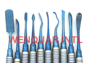 Kit de elevador Dental para dentistas, 10 piezas, elevador de implante de acero inoxidable de alta calidad - Product Image 5