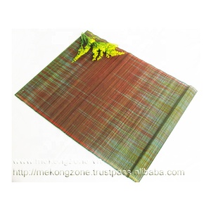 Tapis de Table en bambou écologique, tapis de Table fantaisie en soie nouveau, pour repas - Product Image 5