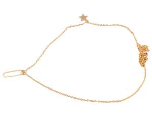 Dijes de moda, colgante de collar con acabado mate chapado en oro amarillo de latón pulido liso con cadena de Cable, joyería para mujer - Product Image 2