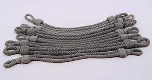 สายหมวกถักไหมพรมโลหะ100% 100% เครื่องแบบกันน้ำคุณสมบัติเคลือบผิว - Product Image 4