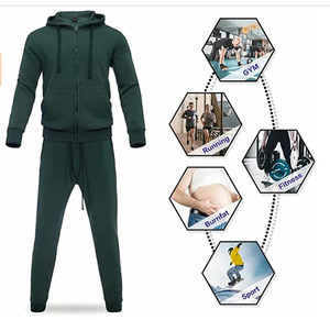 Chándal de poliéster con capucha musculoso de talla grande impermeable, suministro OEM de Pakistán, novedad en ropa deportiva personalizada para hombre, precio al por mayor - Product Image 3
