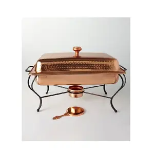 Rectangular Metal Chafing Dish <b>Food</b> Warmer for <b>Warming</b> & Holding Equipment - Product Image 1