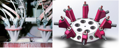 Automatic Wet Blasting Machine for high value industrial component surface treatment