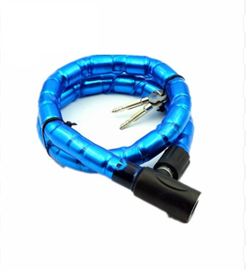 <span class=keywords><strong>Candado</strong></span> <span class=keywords><strong>de</strong></span> <span class=keywords><strong>Cadena</strong></span> para Bicicleta con Bloqueo <span class=keywords><strong>de</strong></span> Cable Antirrobo Azul, <span class=keywords><strong>Candado</strong></span> para Motocicleta - Product Image 2