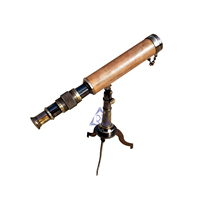 Spyglass en laiton antique et jumelles thermiques cadeau de bureau nautique avec support de trépied longue portée Style maritime élégant