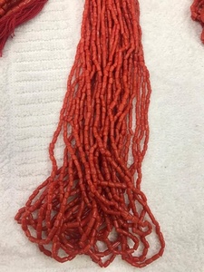 Coral ROJO Natural de piedras preciosas desigual forma cuentas forma Natural italiano cuentas de Coral - Product Image 3