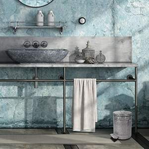 Poubelle en métal galvanisé couleur argent antique, robuste, finition élégante, parfaite pour une utilisation intérieure et extérieure - Product Image 6