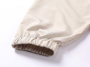 Belle veste coupe-vent personnalisable et légère à fermeture éclair pour hommes imperméable de grande taille avec col à capuche imprimé - Product Image 3