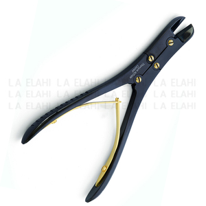 Instrumentos Quirúrgicos Ortopédicos de 7'', 8'' y 9'' de Doble Acción con Recubrimiento de Nitruro de Titanio Negro TC para Cirugía Dental - Product Image 1