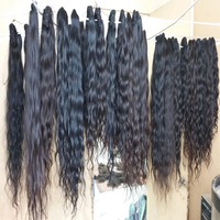Extensiones de Cabello Hindú de Templo Crudo sin Procesar 100% Natural con Cutículas Totalmente Alineadas de un Solo Donante y de Larga Duración