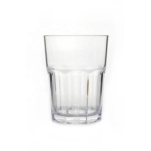 Verre Highball classique en plastique PC incassable de 16 oz pour le camping et la consommation de jus - Product Image 2