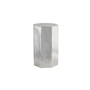 Mesa de Centro de Cobre Martillado, Forma Redonda, Estilo Clásico, Mesa Auxiliar de Metal Decorativa Más Vendida al por Mayor - Product Image 3