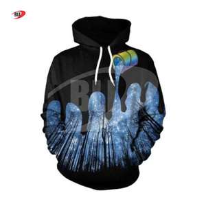 Servicios OEM Diseños personalizados Hombres Sublimación completa Sudaderas con capucha Trabajo de fábrica Sublimación de moda Capucha de invierno para hombres - Product Image 6