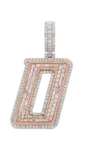 Pendentif à la mode en diamant naturel de 8.32 carats 41 grammes Bagues en diamant de luxe en or rose/blanc 10 carats avec caractéristiques personnalisables - Product Image 2