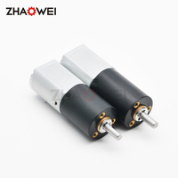 Moteur CC à couple élevé Zhaowei 20 mm 12 V, moteur à engrenages CC à faible régime avec boîte de vitesses planétaire pour serrure de coffre électrique de voiture