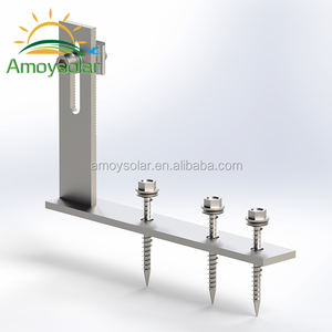 Tuiles solaires Amoy, tuiles de toiture solaires, pince pour tuiles de toiture solaires, <span class=keywords><strong>crochet</strong></span> en acier inoxydable pour tuiles d'<span class=keywords><strong>ardoise</strong></span>, pour le montage de panneaux solaires sur toiture - Product Image 5