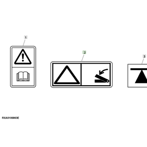 Étiquette de remplacement pour tracteur L113073 – Autocollant d'identification pour machines agricoles, pour la sécurité de maintenance et l'utilisation après-vente - Product Image 4
