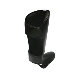 Protège-tibia réglable et personnalisé de haute qualité, tampons de protection de jambes et de pieds de boxe et de football, couleur rouge et blanche OEM personnalisée - Product Image 1