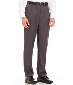 Pantalones de vestir rectos para hombre, ropa informal de corte holgado para negocios, primavera y otoño, venta al por mayor - Product Image 2