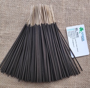 Bâtons d'encens au charbon noir de haute qualité de 8 pouces 3mm Agabathies brutes bois de santal bois aromatique en vrac cartons religieux Vietnam" - Product Image 2