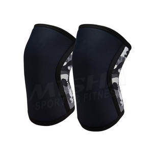 Mangas de neopreno hasta la rodilla para levantamiento de pesas, equipo deportivo de neopreno, Mangas de coderas de compresión, 2022 - Product Image 3