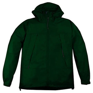 Blouson aviateur à capuche grande taille, imperméable et respirant, doré doux pour homme - Product Image 1