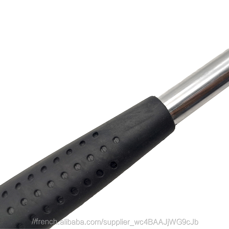 marteau Maillet en caoutchouc carrée durable gaine épaisse et texturée, avec manche antidérapant en métal. Bonne résilience