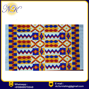 Ropa africana de calidad superior Seersucker tela bordada ropa de boda uniforme poliéster algodón proveedor a granel - Product Image 3