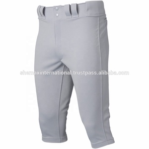 Shemax 2024 OEM nouvelle mode meilleure vente de haute qualité personnalisé en gros Made in Pak pantalons de baseball à passepoil pour hommes - Product Image 2
