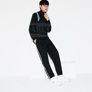 Survêtement Imprimé d'Automne de Meilleure Qualité pour Hommes 100% Polyester Tissu Polaire Fermeture Éclair Complète Costume Respirant et Coupe-Vent - Product Image 4