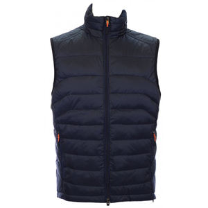 Thick Waterproof Reversible Winter <b>Puffer</b> Gilet <b>Vest</b> Canvas Body Warmer Waistcoat with Stand Collar Packable Outwear <b>Jacket</b> - Product Image 5