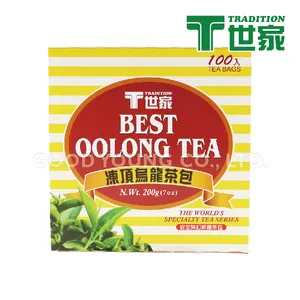 清真ISO RFA认证好年轻批发台湾东鼎乌龙茶茶包