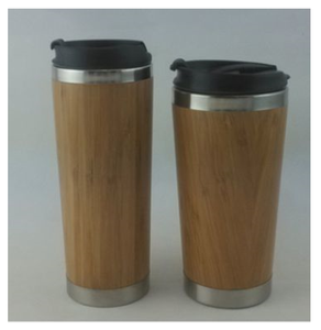 Conveniente y respetuoso con el medio ambiente, taza de bambú/botella tallada, decoración de datos dorados, mantiene el calor de Vietnam - Product Image 6