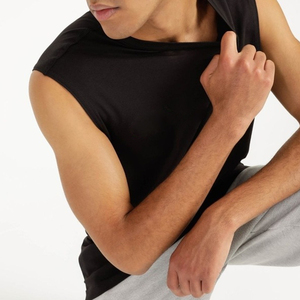 Wholesale Sleeveless <b>Gym</b> Tank Tops for <b>Men</b> Spandex Sportswear <b>Vest</b> Hood Collar 3D Printed Design Summer Training Bodybuilding - Product Image 5