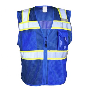 Hi Vis เสื้อกั๊กนิรภัยเสื้อจราจรสะท้อนแสง,เสื้อกั๊กป้องกันความปลอดภัยเสื้อกั๊กสะท้อนแสงชุดทำงานเพื่อความปลอดภัย - Product Image 1