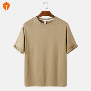 Mens Cartoon Dog Embroidered Casual Loose Light Round Neck T-Shirts - Product Image 6