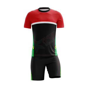 Camisetas de equipo fabricadas con uniformes de fútbol con impresión por sublimación personalizada - Product Image 3