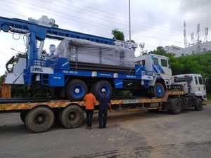 300 mètres de forage de puits d'eau monté sur camion à haute efficacité à vendre profondeur jusqu'à 300 mètres - Product Image 4