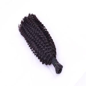 Tyagi I Tips Hair <b>Extension</b> Wholesale 100% Virgin Cuticle Aligned Indian Remy Hair <b>Micro</b> Links Natural Straight Wavy Curly 100g - Product Image 4
