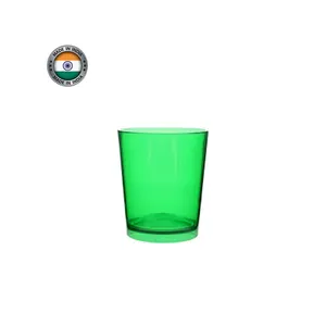 最畅销饮用有色玻璃最优质饮用酒杯来自印度