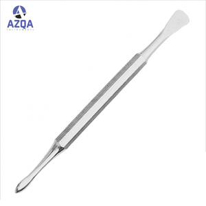 Spatule cosmétique en acier inoxydable à extrémité unique, outil de mélange de maquillage, spatule en acier inoxydable pour la cire et le mélange de produits de beauté - Product Image 2