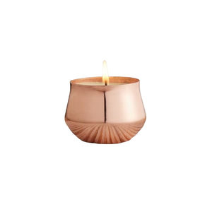 Cubo de diseño, contenedor de velas, tarro de cera, Color blanco y dorado esmaltado para decoración elegante del hogar, decoración para ocasiones especiales - Product Image 2