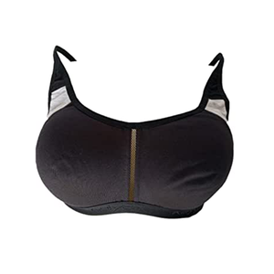 Conjunto de sujetador y mallas deportivas de cintura alta de 2 piezas Compresión ecológica sólida sin costuras Transpirable para entrenamiento - Product Image 2